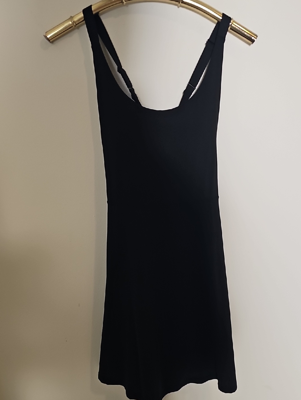 Black Sleeveless A-Line Tennis Golf Dress. Soze Meduim. Shorts Bra